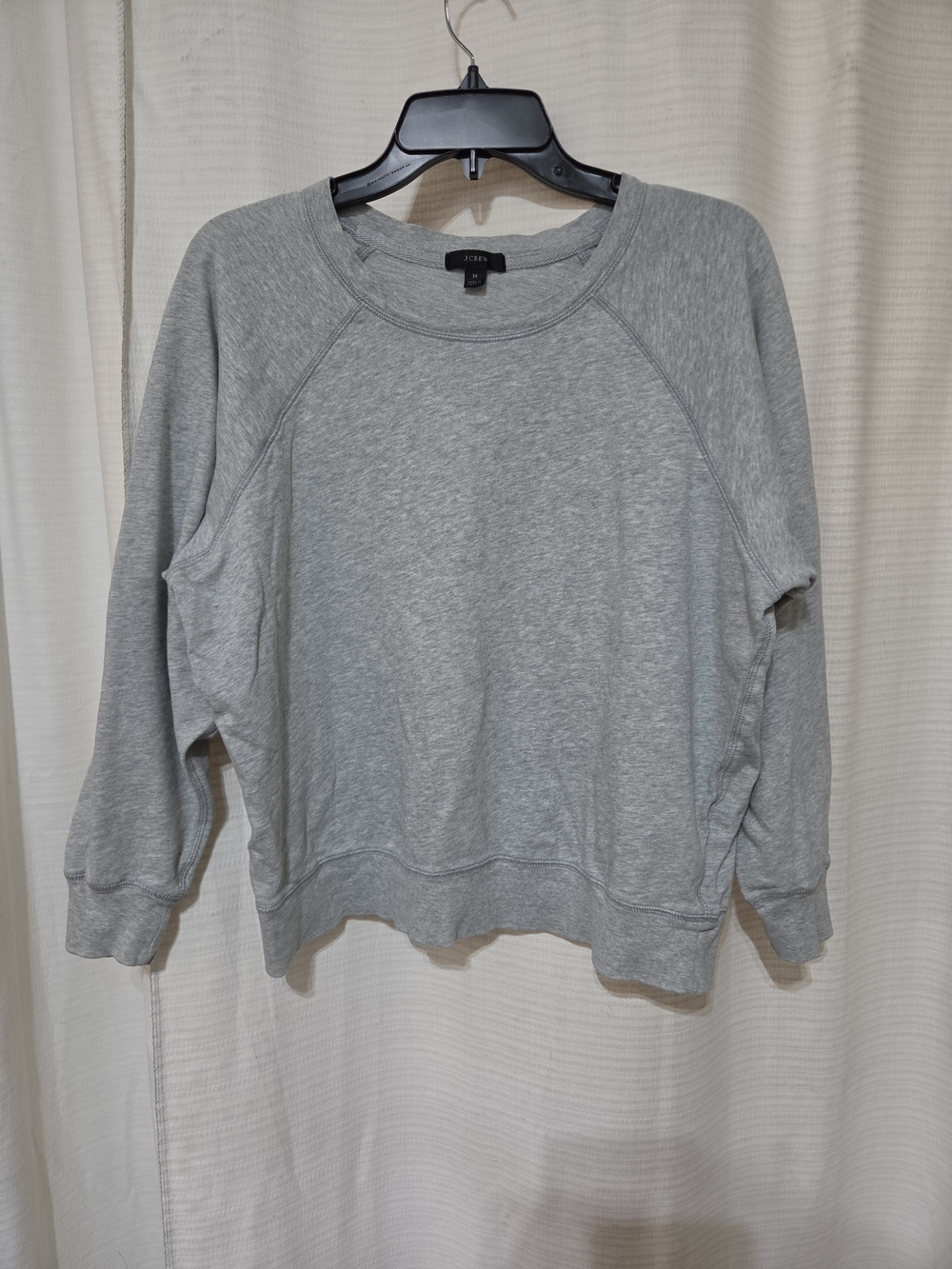 J. Crew Women's Crewneck Sweatshirt in Heather Gray